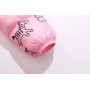 Дитяча куртка з принтом тварин рожева