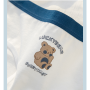 Набір жіночих трусиків сліпів LuckyBear Біло-Сині 5 шт. 2127